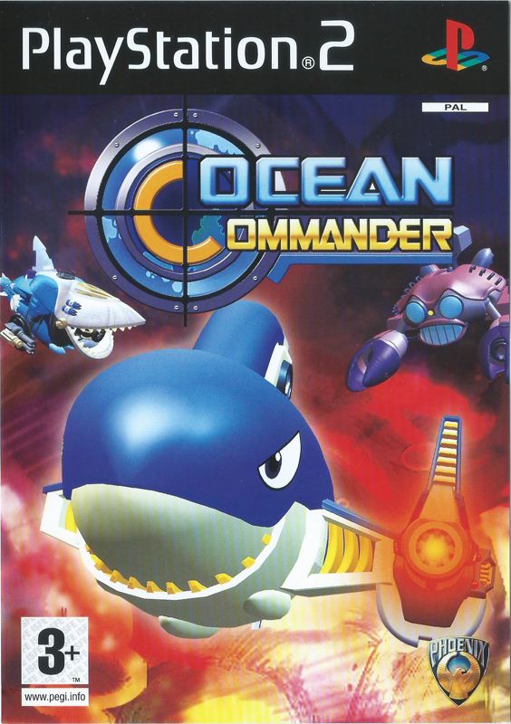 Ocean Commander box art for Wii
